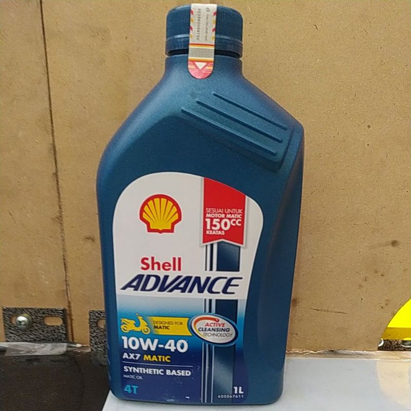 Jual Oli Shell Advance Ax Liter Matic Shopee Indonesia