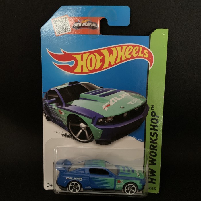 Jual Promo Hot Wheels Custom Ford Mustang Falken Biru