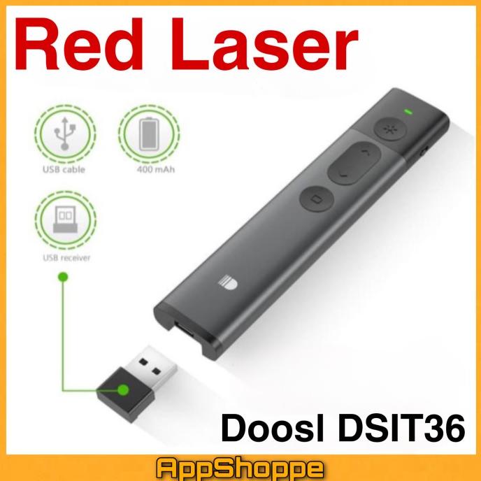 Jual New Sale Doosl Dsit Ghz Wireless Presenter Rechargeable