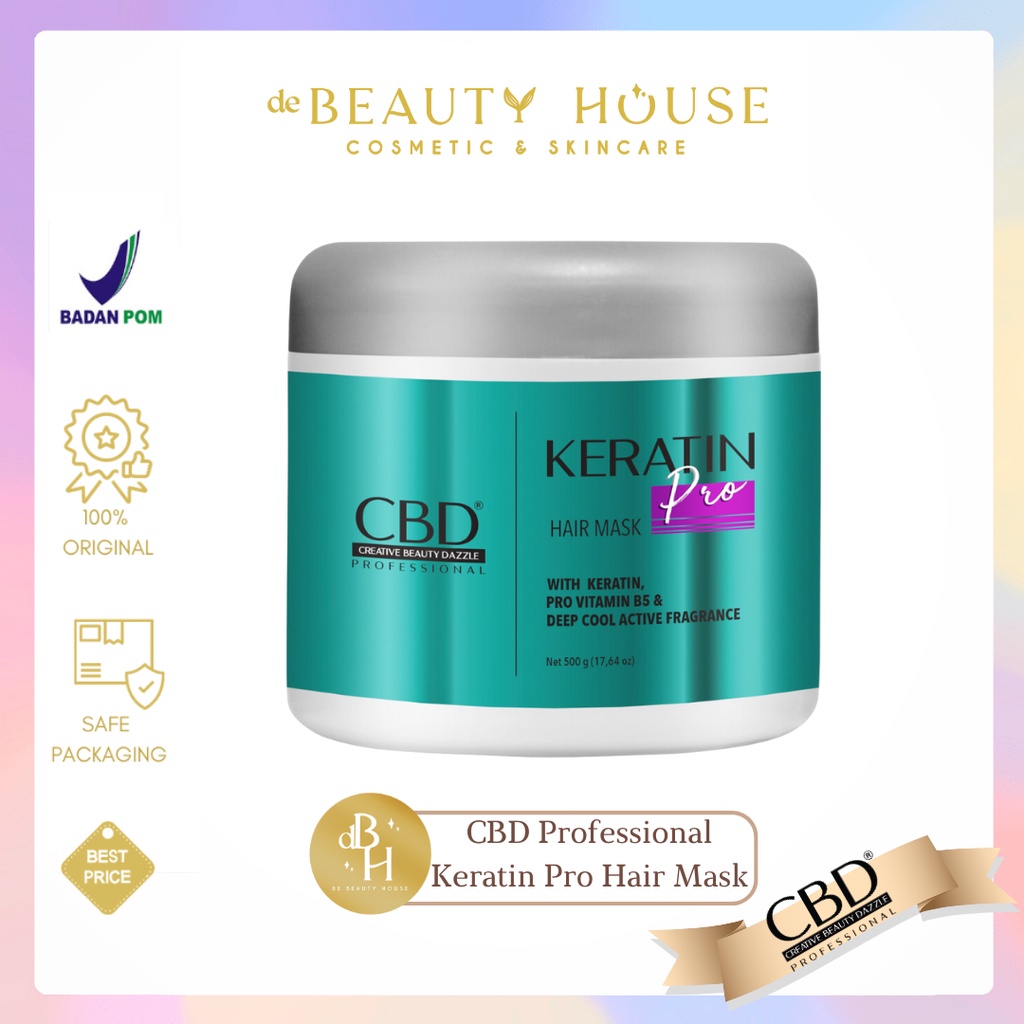 Jual Cbd Professional Keratin Pro Daily Hair Mask Shopee Indonesia