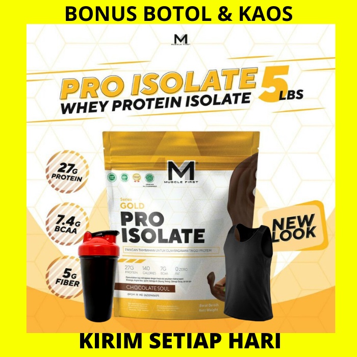 Jual Pro Isolate G Servings Muscle First Gold Series Whey Protein