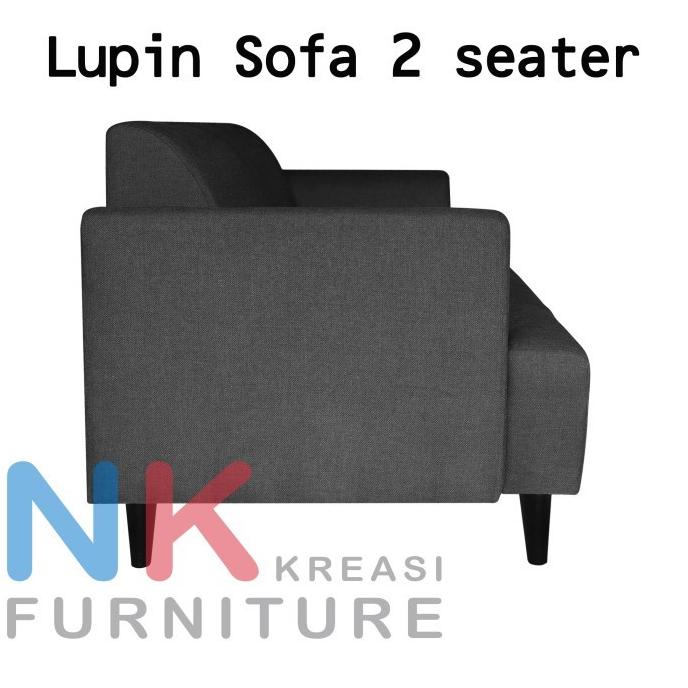 Jual Lupin Sofa 2 Dudukan Minimalis 2 Seater Mewah Store Azwar