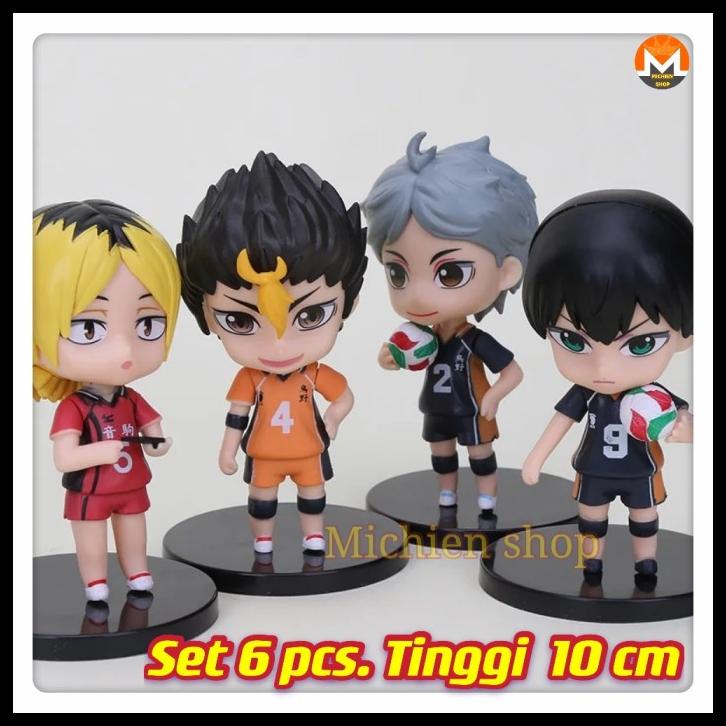 Jual Set Figur Anime Mainan Figur Haikyuu Hinata Shoyo Tobio Kenma