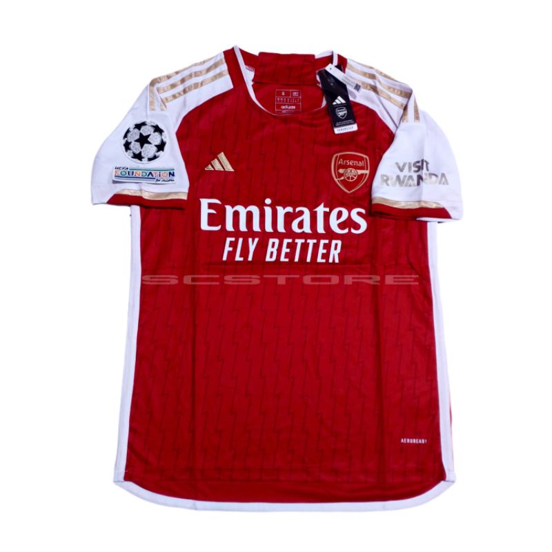 Jual Jersey Arsenall Home FULL PATCH 2023 2024 Baju Kaos Bola Pria