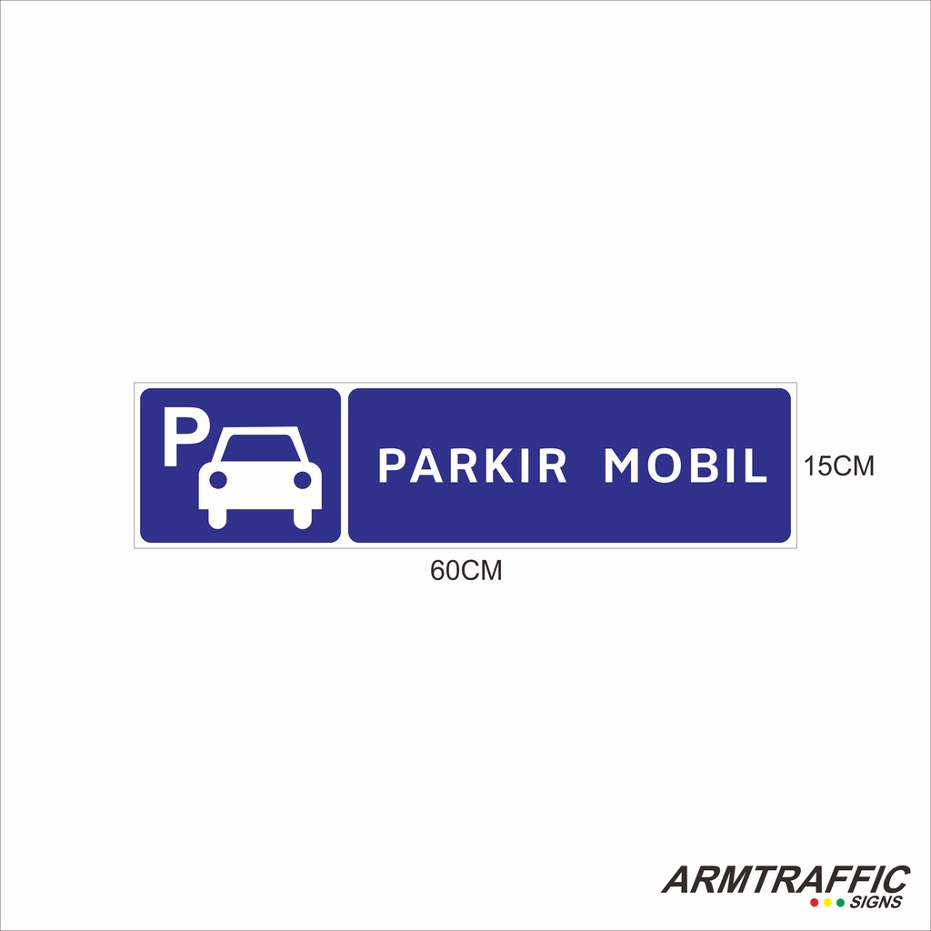 Jual RAMBU RAMBU PARKIR MOBIL 60 X 15 CM Shopee Indonesia