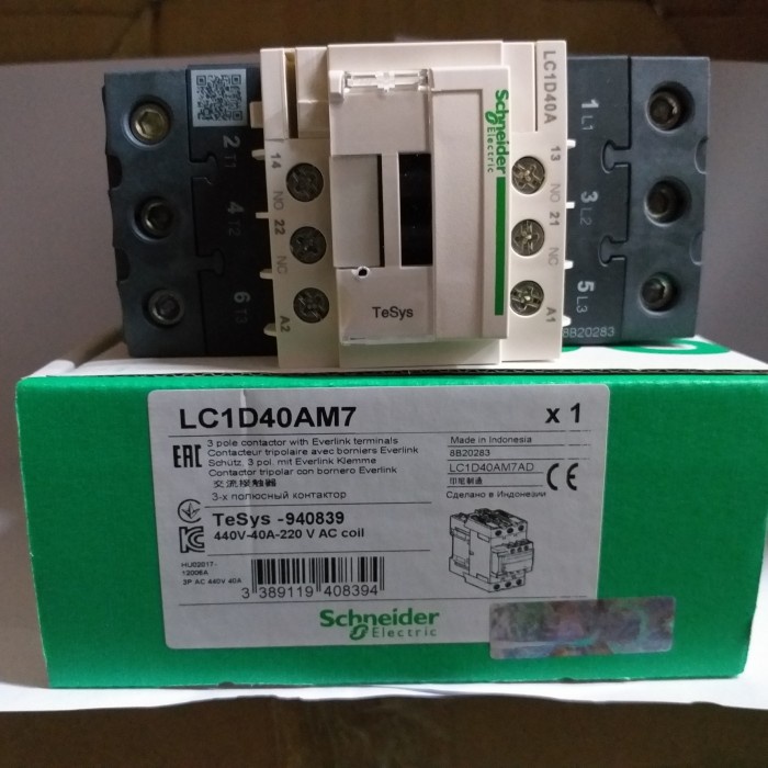 Jual Contactor Kontaktor Schneider P A Vac Lc D Am Lc D M