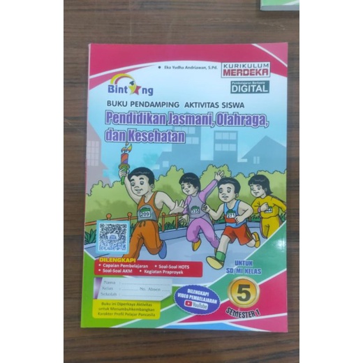 Jual PJOK PENERBIT BINTANG KELAS 5 SEMESTER 2 1 BUKU PENDAMPING