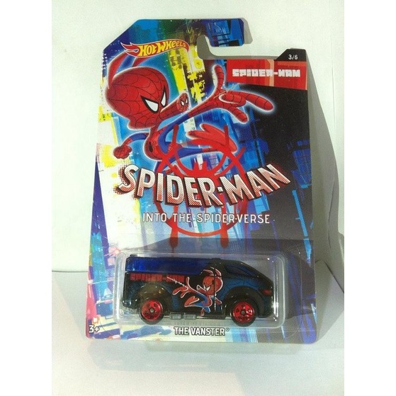 Jual Hot Wheels Marvel Spider Man Into Spider Verse The Vanster WM Shopee Indonesia
