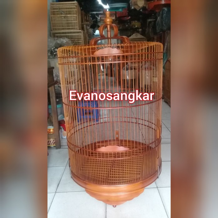 Jual Kandang Burung Murai No Soloan Tebok Kayu Jati Original