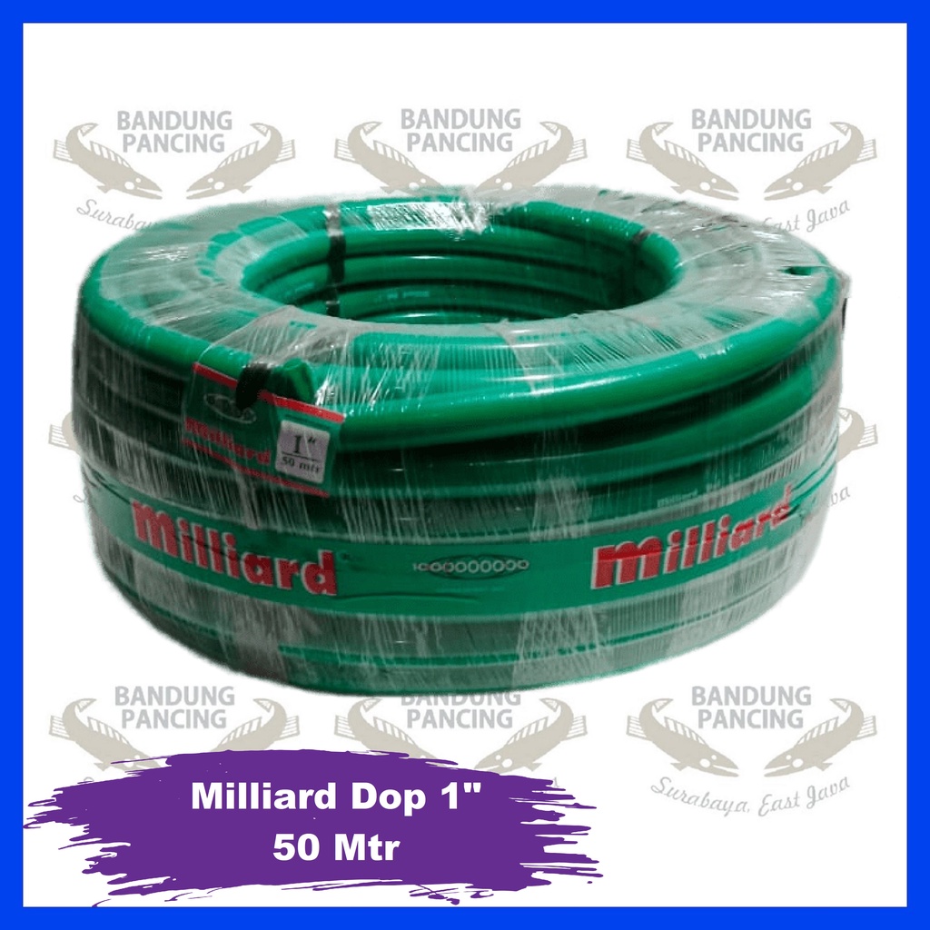 Jual Milliard Dof Selang Air 1 Inch 50 Meter Shopee Indonesia