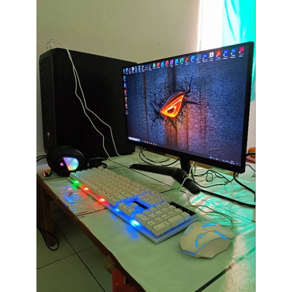 Jual PC Render Gaming Ryzen 7 5700X Rx 6700Xt 12Gb 16 Gb 500Gb