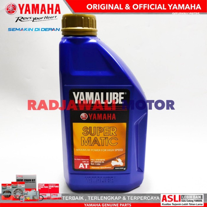 Jual OLI YAMALUBE SUPER MATIC 1L ASLI YAMAHA Shopee Indonesia