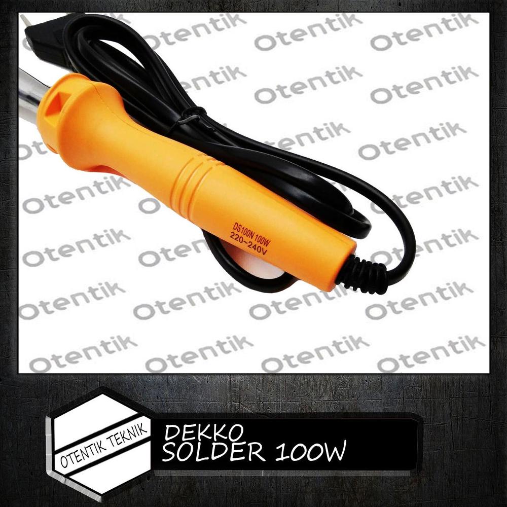 Jual BISA COD DEKKO SOLDERING IRON 100W DEKO SOLDER 100 W