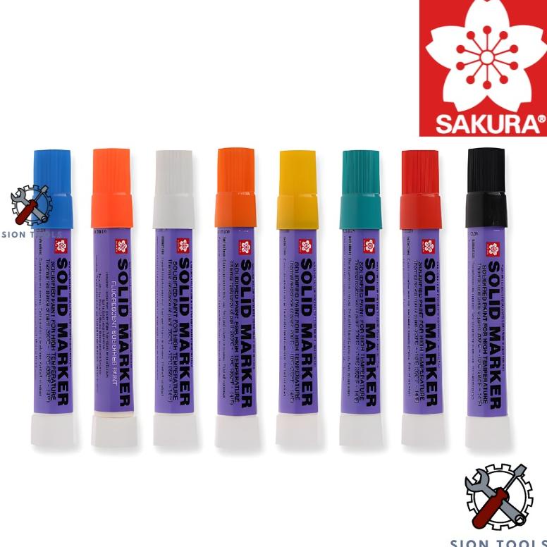 Jual Sakura Solid Steel Marker Spidol Penanda Besi Permanen Promo