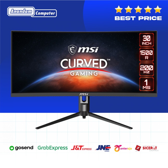 Jual Msi Optix Mag Cr Curved Gaming Monitor Wfhd Ms Hz