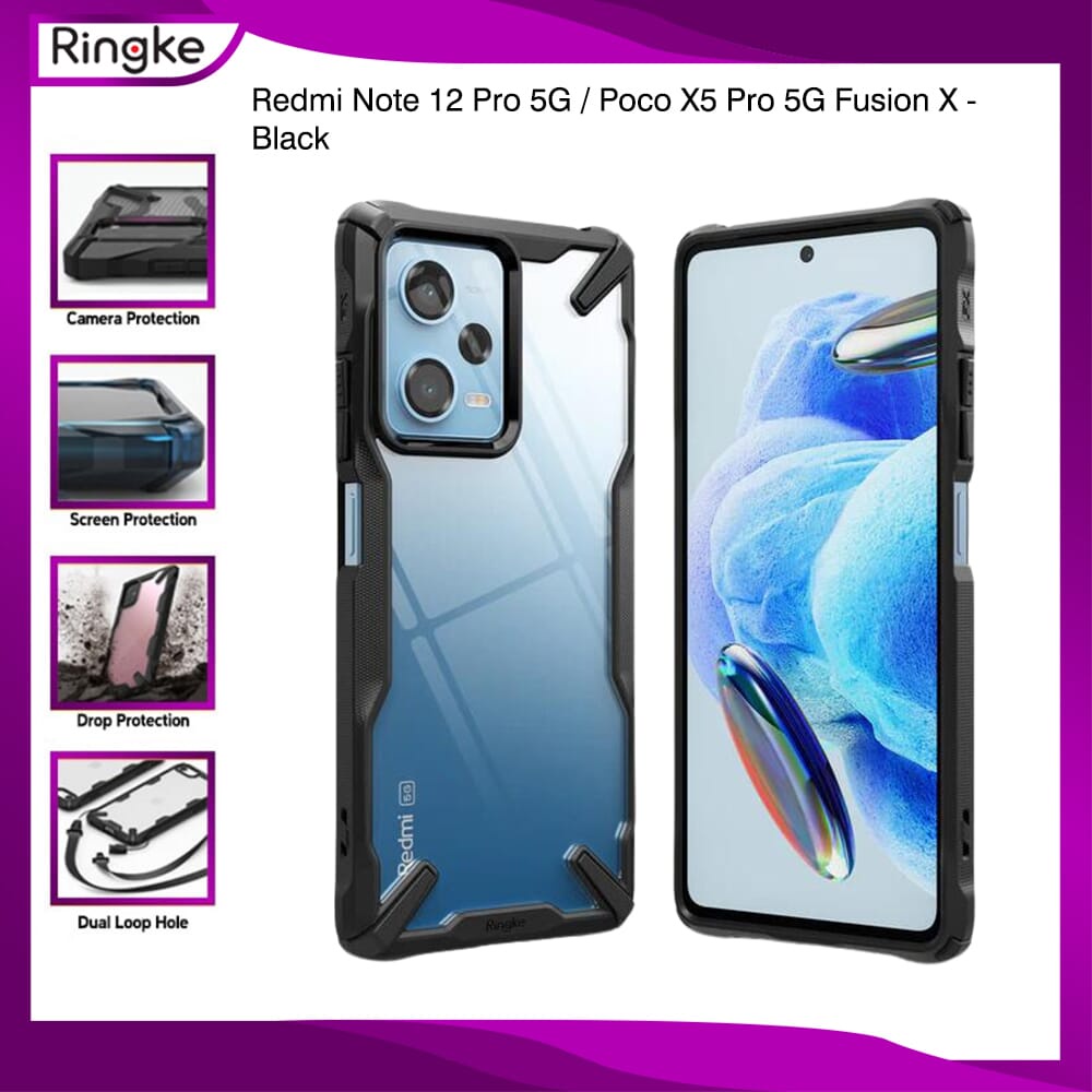 Jual Ringke Redmi Note Pro G Poco X Pro G Fusion X Black Anti