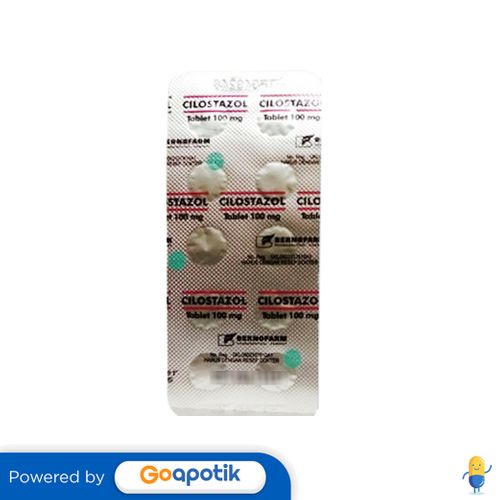 Jual Cilostazol Bernofarm Mg Strip Tablet Shopee Indonesia