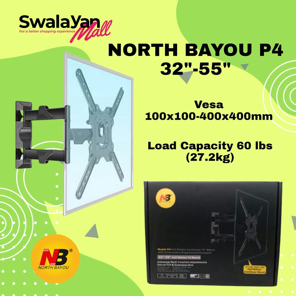 Jual Menarik Bracket Tv Monitor Led Lcd North Bayou Nb P