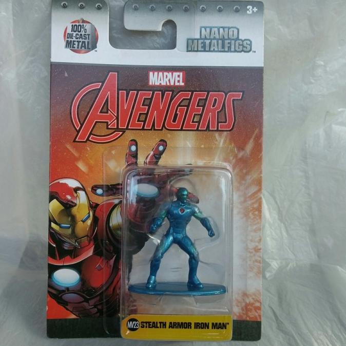 Jual Marvel Avengers Stealth Armor Iron Man Jada Nano Metalfigs