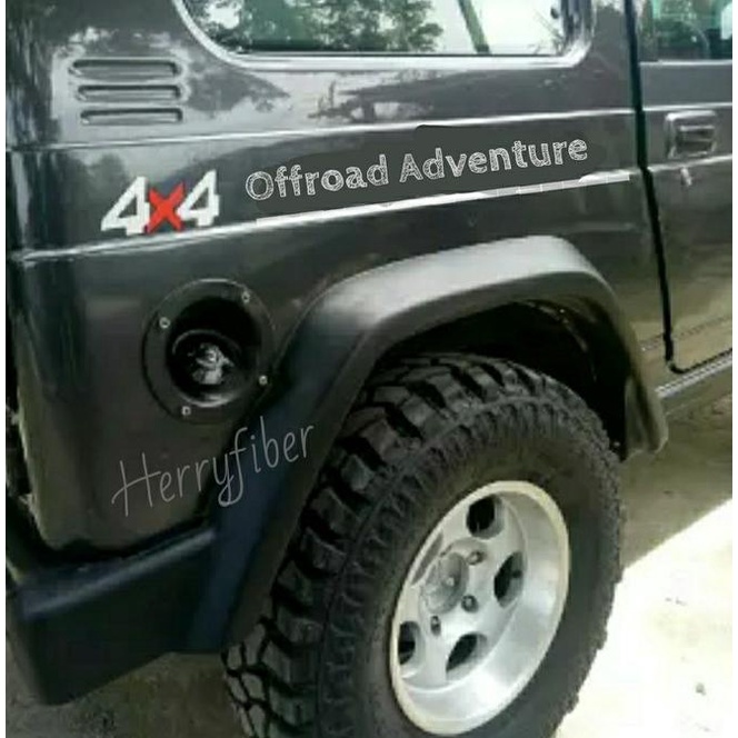 Jual Over Fender Jimny Katana Model Kotak Polos Shopee Indonesia