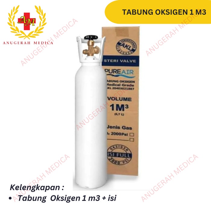 Jual TABUNG OKSIGEN 1 METER TABUNG OKSIGEN 1 METER KIBIK TABUNG OXYGEN