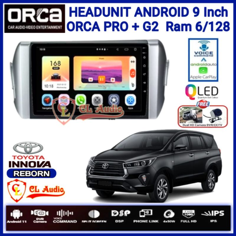 Jual Head Unit Android Orca Pro G Inch Toyota Innova Reborn Ram