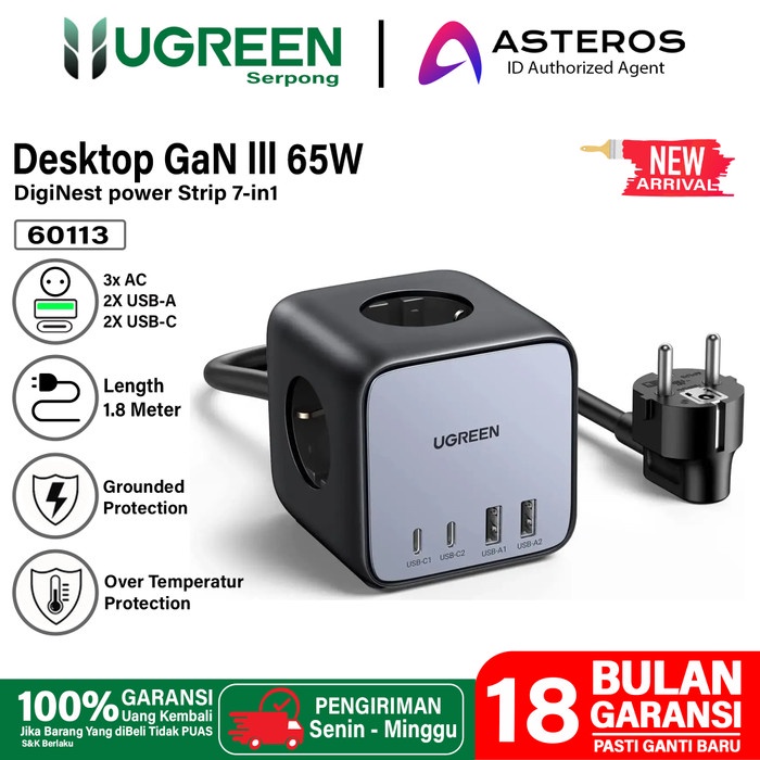 Jual Ugreen Desktop Charger Adaptor Gan W Diginest Usb Type C Power