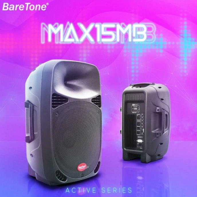 Jual Speaker Aktif Original Baretone Max 15Mb Max15Mb Speaker 15 Inch