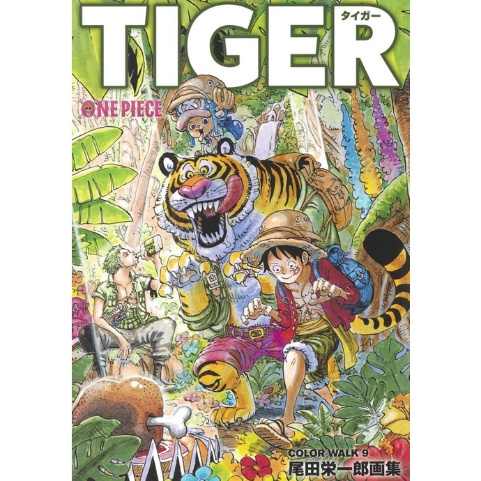 Jual BUKU One Piece Color Walk 9 Tiger Illustration Collection