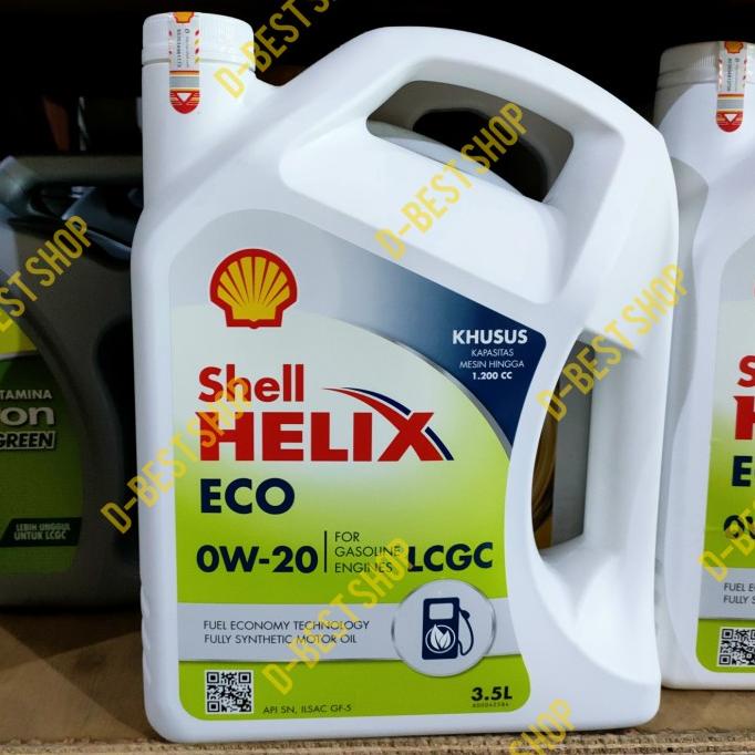 Jual Paket Oli Shell Helix Eco 0W 20 Agya Ayla Sigra Calya Shopee