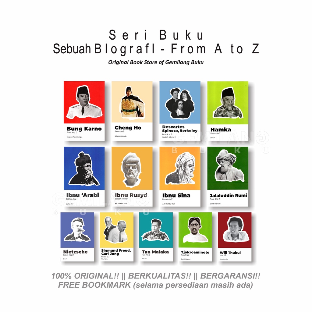 Jual Seri Buku From A To Z Sebuah Biografi Cheng Ho Hamka Ibnu