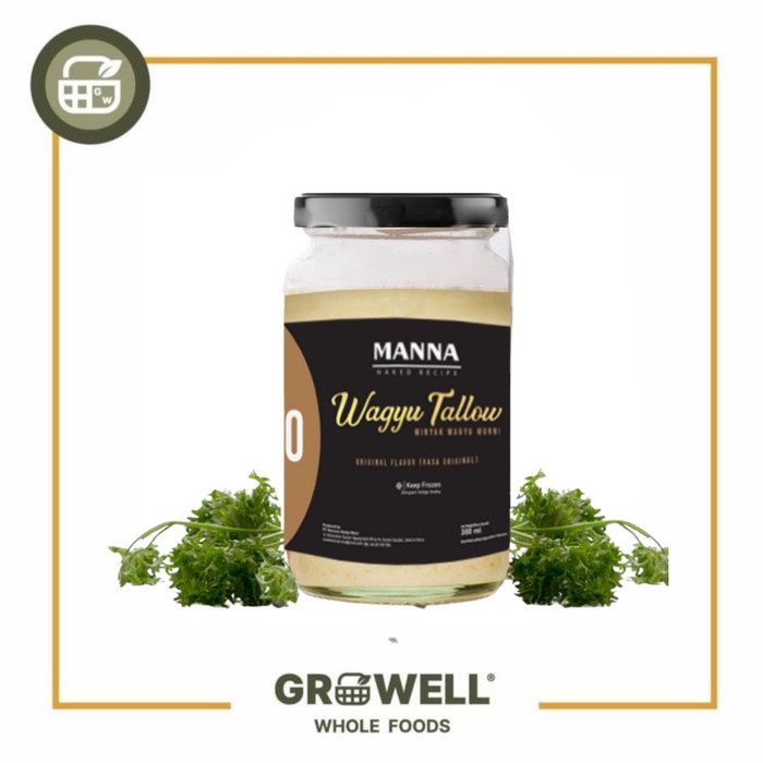 Jual Manna Naked Recipe Wagyu Tallow Ml Shopee Indonesia