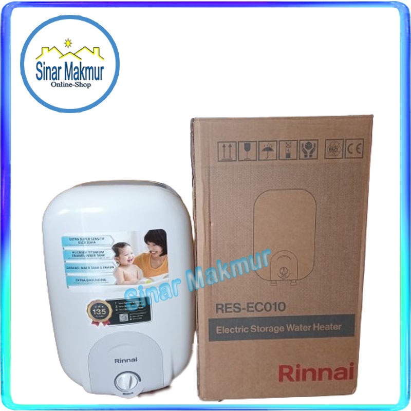 Jual Water Heater Listrik 10 Liter RES EC010 RINNAI Shopee Indonesia