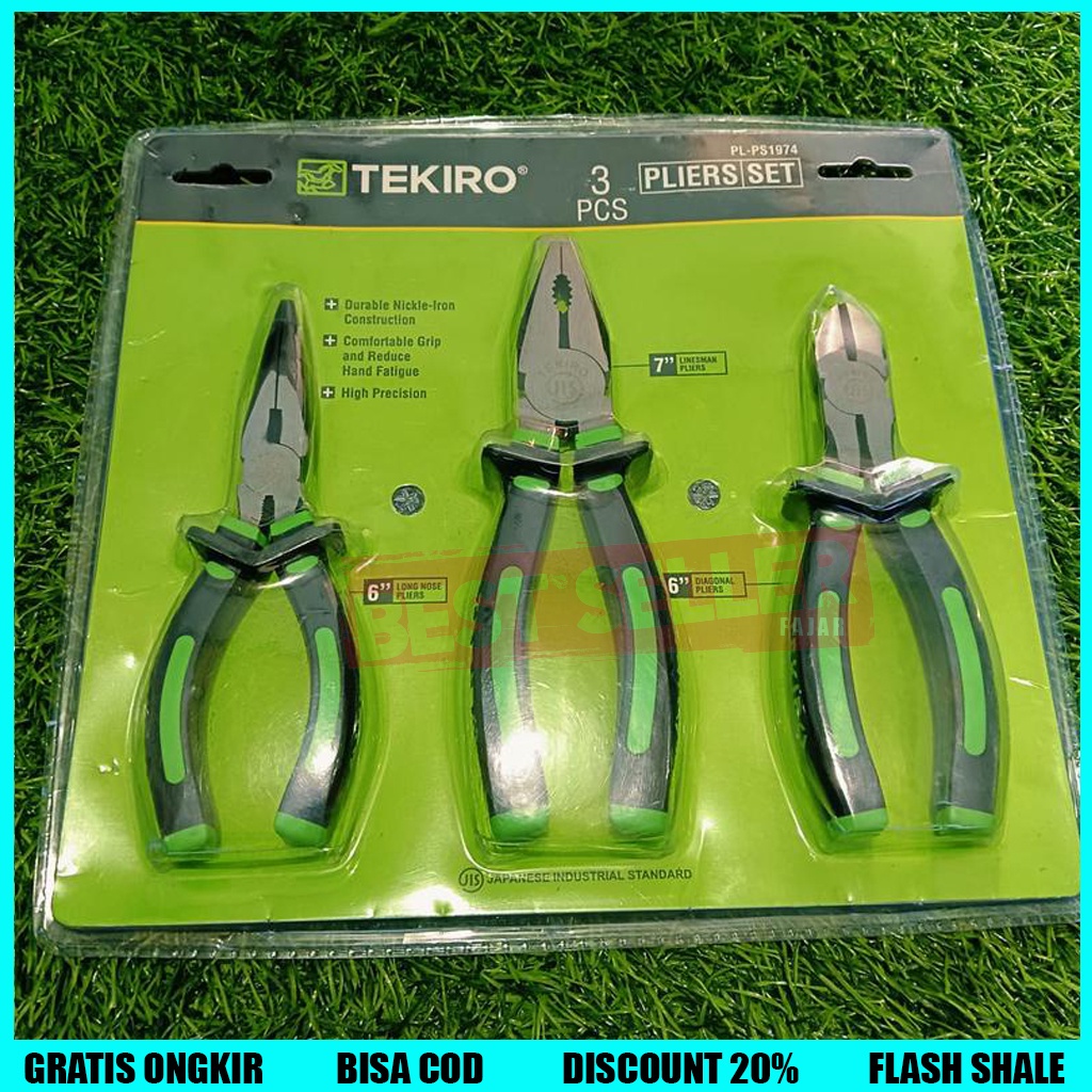 Jual TEKIRO TANG SET 6 TANG KOMBINASI 6 TANG LANCIP 6 TANG