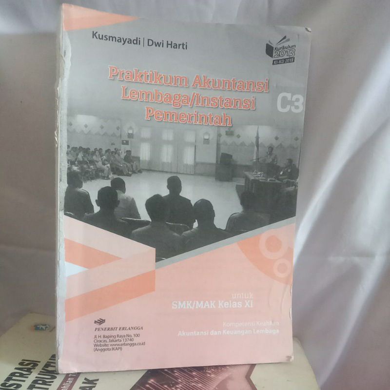 Jual Buku Praktikum Akuntansi Lembaga Instansi Pemerintah C Kelas Xi