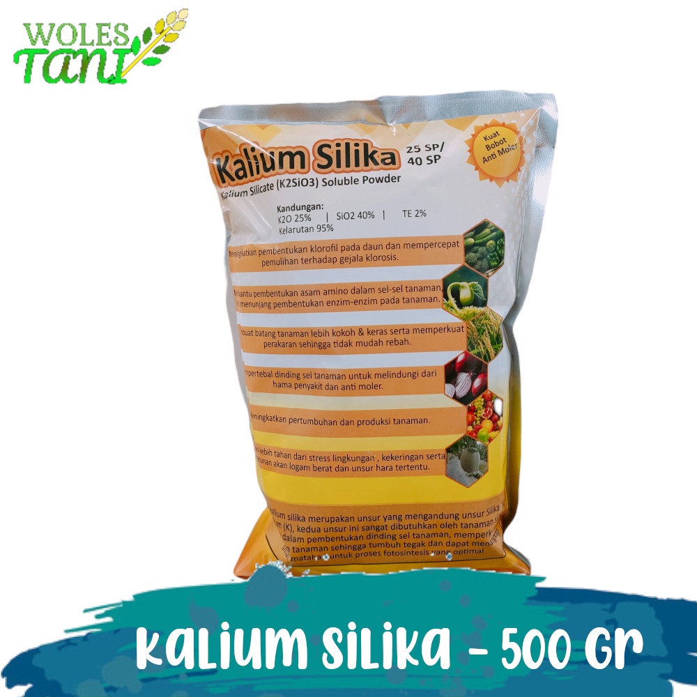 Jual Kalium Silika 500 Gram Kalsila Anti Rebah Batang Dan Moler Umbi