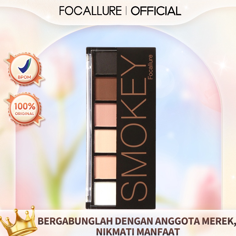 Jual Produk Keren Zvnhi Focallure Colors Nude Smoky Eyeshadow Palette