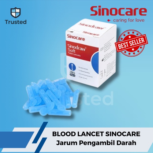 Jual Blood Lancet Sinocare Blood Lancet 28G 50 Pcs Shopee Indonesia