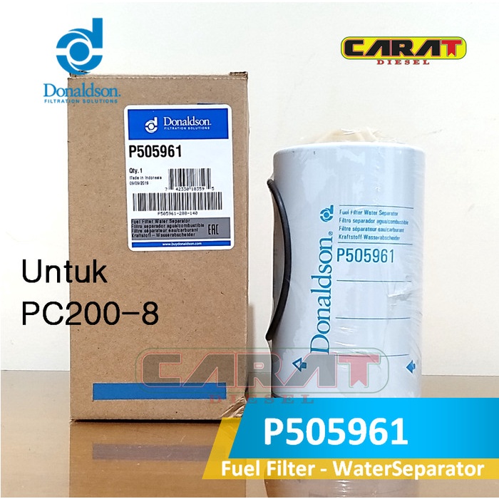 Jual P Donaldson Fuel Filter Water Separator Filter Solar Spin