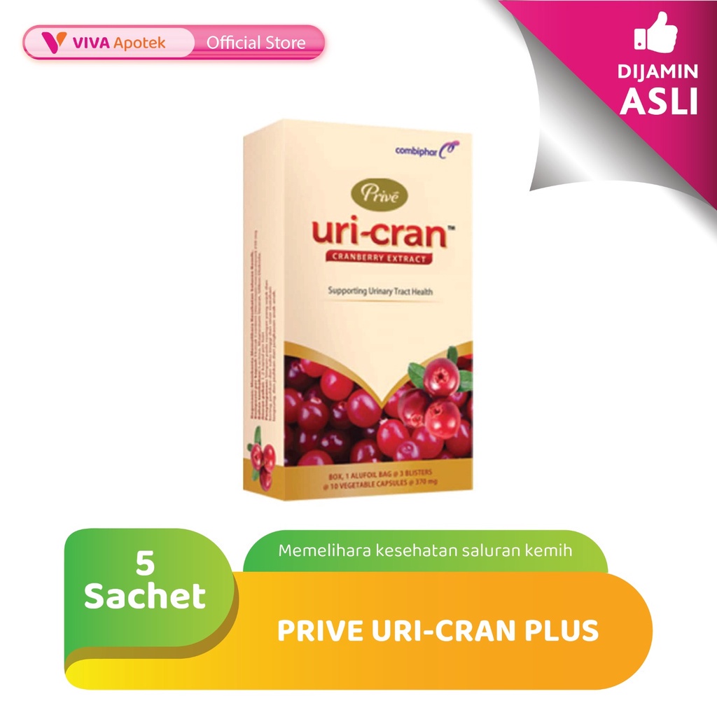 Jual Prive Uri Cran Plus Memelihara Kesehatan Saluran Kemih Sachet