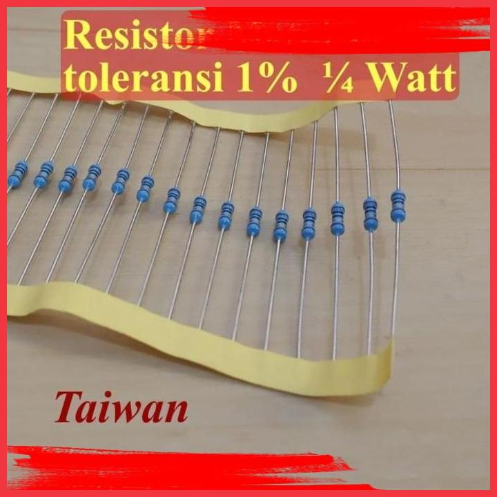 Jual Alef Resistor Metalfilm K Ohm Watt Taiwan Toleransi