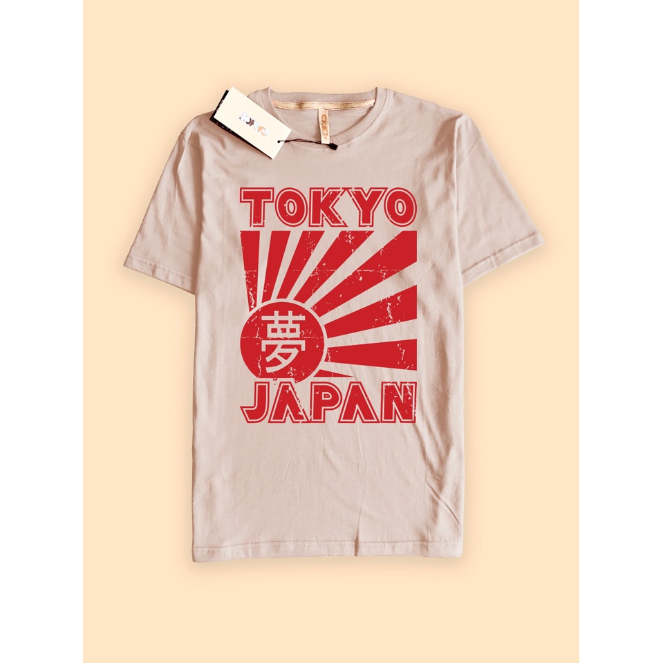 Jual Baju Kaos Tshirt Camoe Tokyo Japan Rising Sun Flag Shopee Indonesia