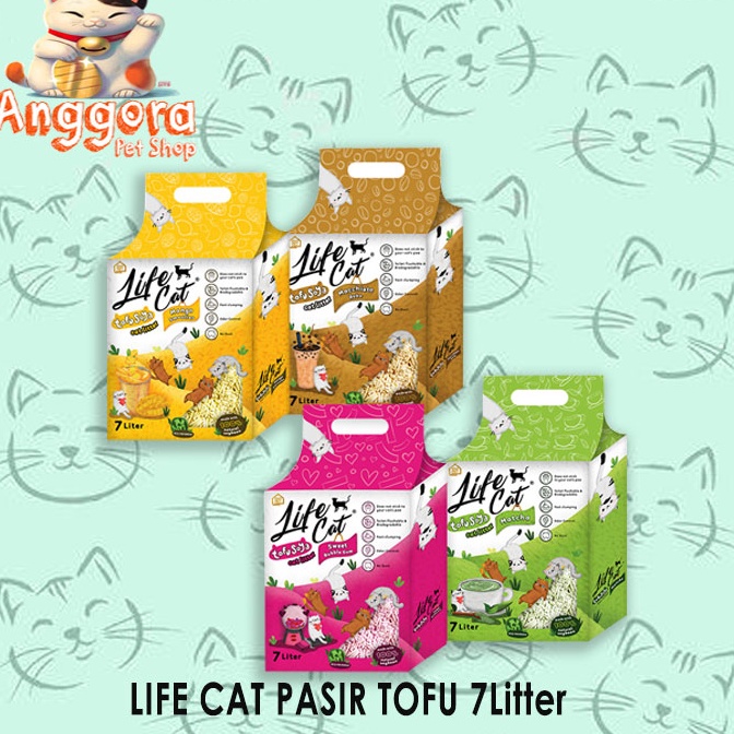 Jual Chekout Pasir Kucing Gumpal Wangi Tofu Life Cat Liter