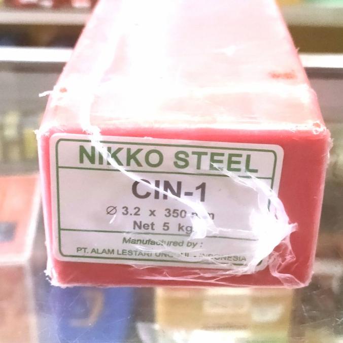 Jual KAWAT LAS ANCURAN NIKKO STEEL CIN 1 3 2mm ORIGINAL 100 Shopee