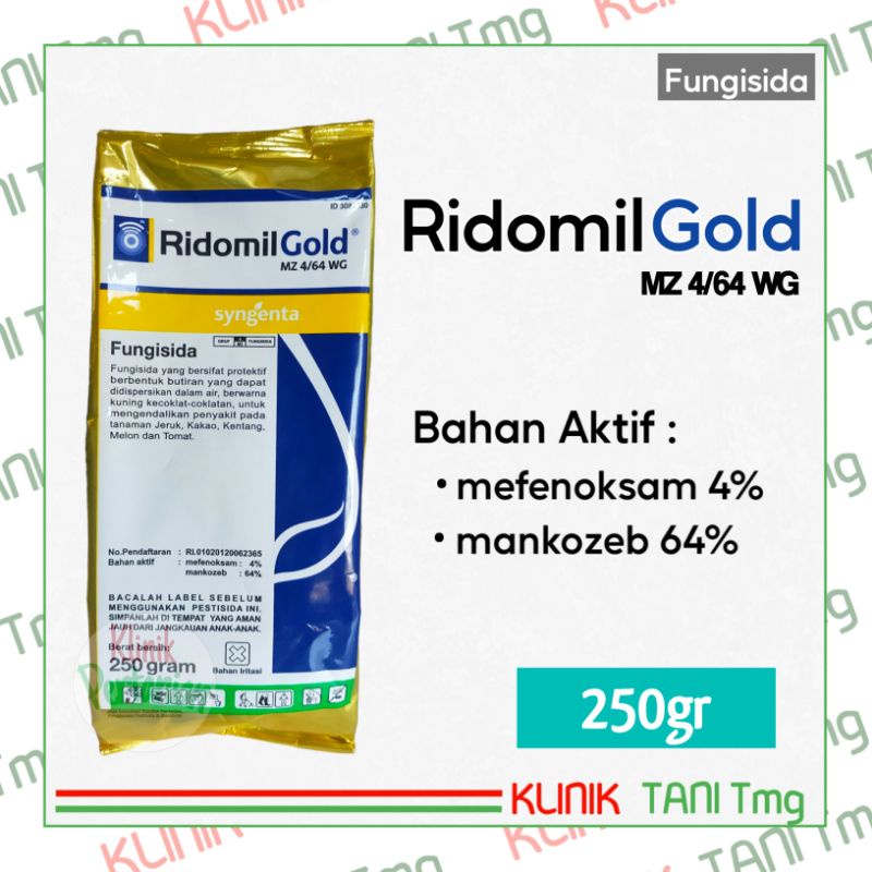 Jual Ridomil Gold Mz Wg Gr Fungisida Kontak Dan Sistemik