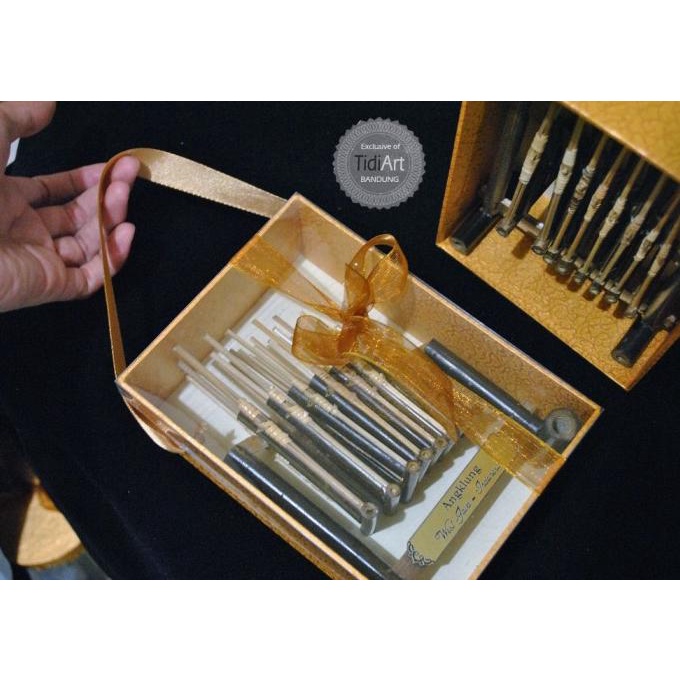 Jual Miniatur Angklung Box Souvenir Angklung Souvenir