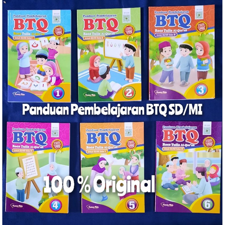 Jual Panduan Belajar BTQ Baca Tulis Al Qur An SD MI Kelas 1 2 3 4 5 6