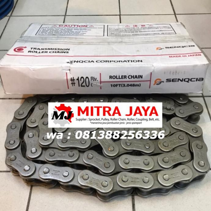 Jual Roller Chain Senqcia Hitachi Rs Rantai Jepang