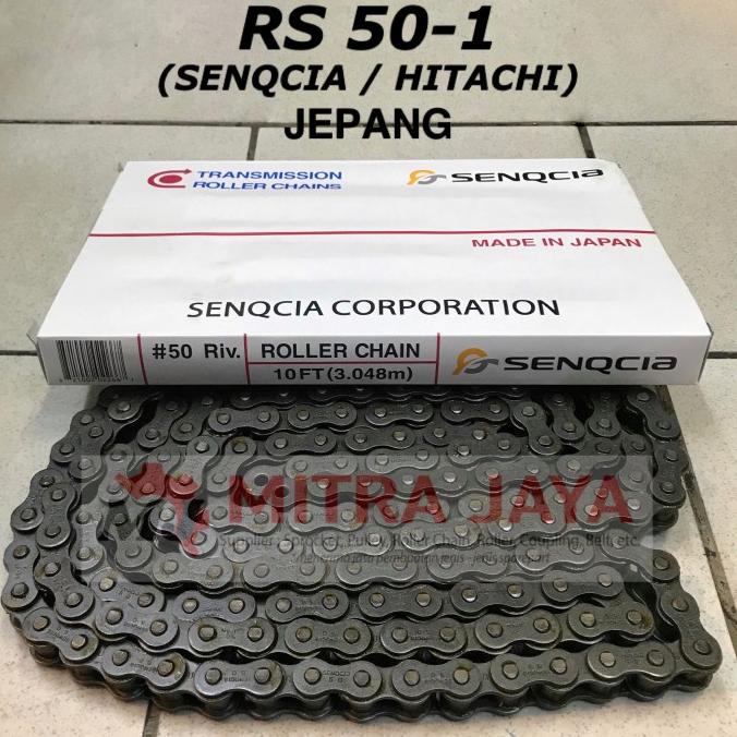 Jual Roller Chain Senqcia Hitachi Rs Rantai Jepang Rante