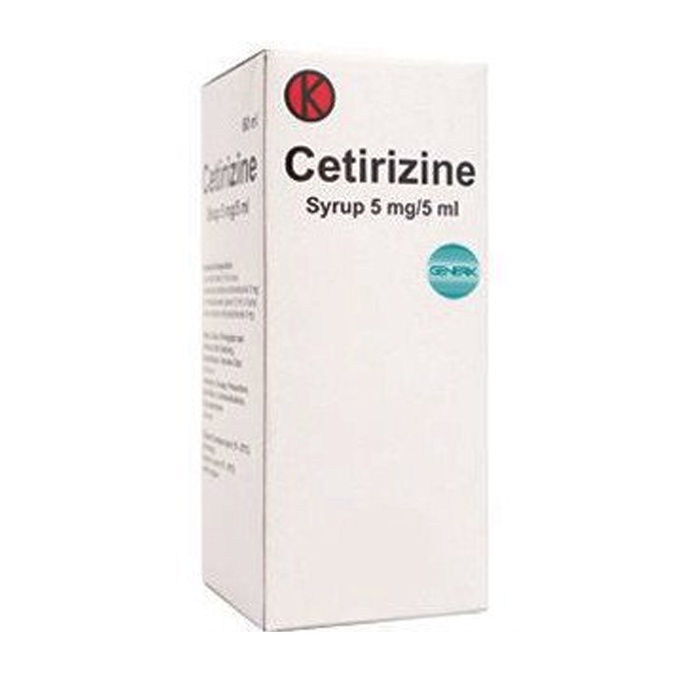 Jual Cetirizine Sirup Ml Alergi Rhinitis Anti Histamin Gatal